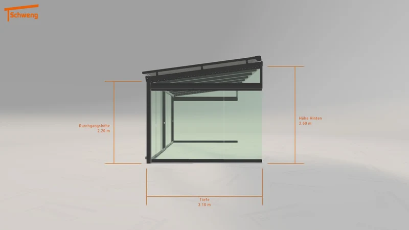 #DE Schweng Terrassenüberdachung S400 (ID 2qjwrj)