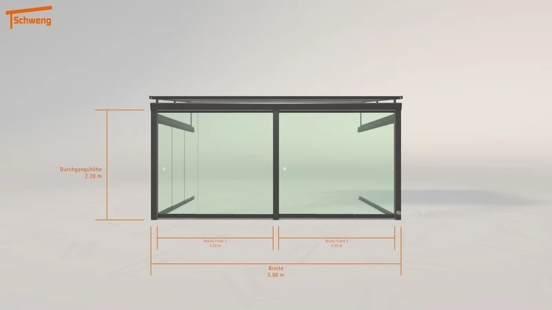 #DE Schweng Terrassenüberdachung S400 (ID rjw7qd)