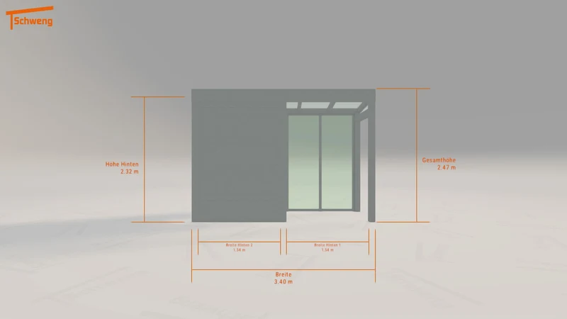 #AT Schweng Terrassenüberdachung S350 (ID v45jyx)