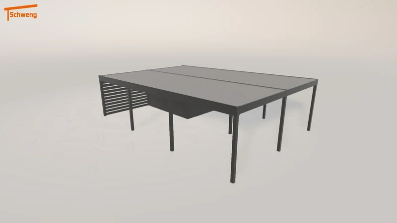 #DE Schweng Flachdachcarport C600 (ID k29vxz) #MTG