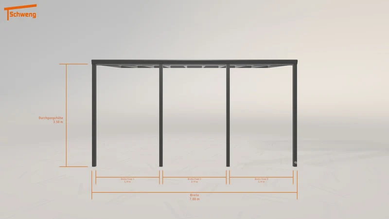 #DE Schweng Terrassenüberdachung S400 (ID yg8zpz)