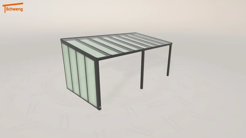 #DE Schweng Terrassenüberdachung S350 (ID 2qj9zy)