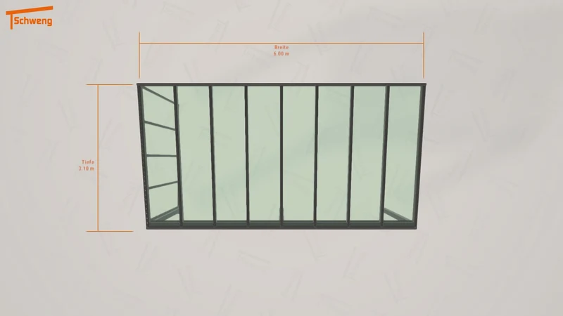 #DE Schweng Terrassenüberdachung S350 (ID 2qj9zy)