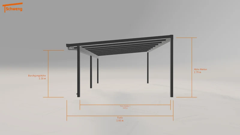 #DE Schweng Terrassenüberdachung S400 (ID rjwy9k)