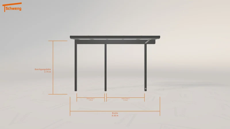 #DE Schweng Terrassenüberdachung S350 (ID g788vr)