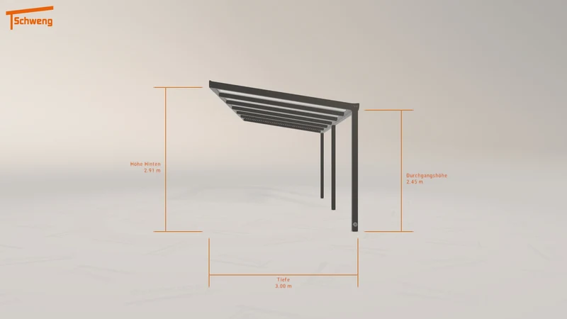 #DE Schweng Pultdachcarport S400 (ID mj5k8z) #MTG