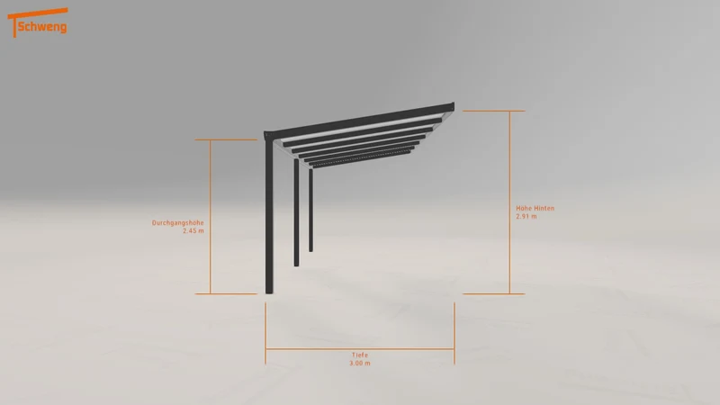 #DE Schweng Pultdachcarport S400 (ID mj5k8z) #MTG