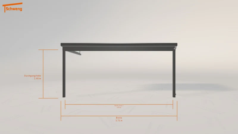 #DE Schweng Terrassenüberdachung S400 (ID yg8m38)