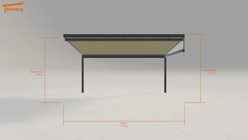 #DE Schweng Terrassenüberdachung S400 (ID yg8m38)