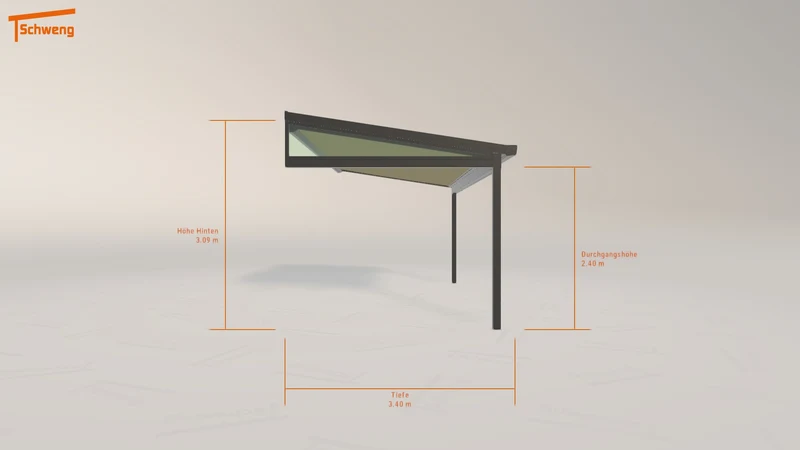 #DE Schweng Terrassenüberdachung S400 (ID yg8m38)