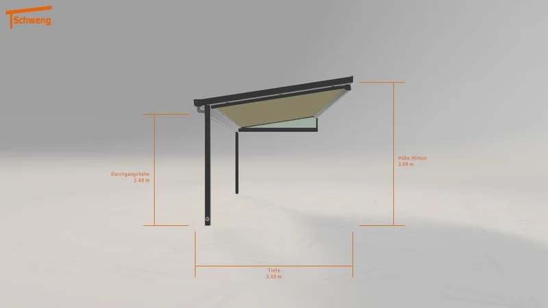 #DE Schweng Terrassenüberdachung S400 (ID yg8m38)
