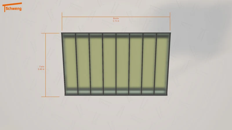 #DE Schweng Terrassenüberdachung S400 (ID yg8m38)