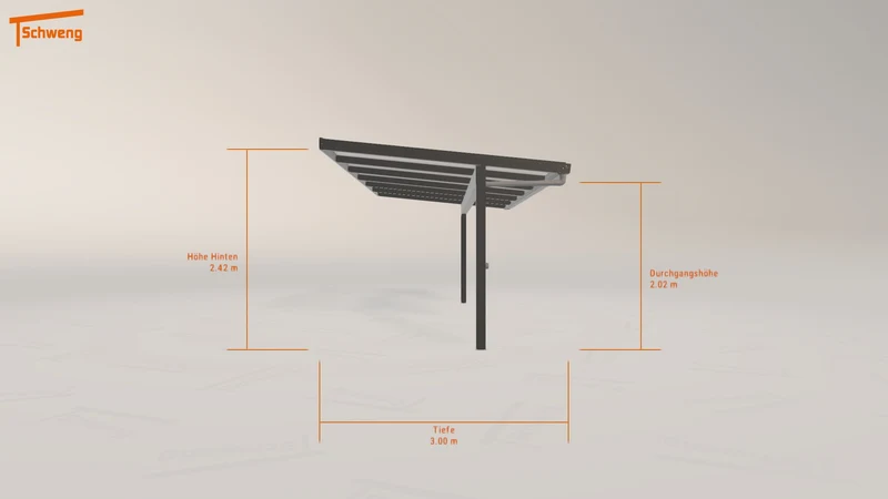 #DE Schweng Terrassenüberdachung S350 (ID 85d285) #MTG