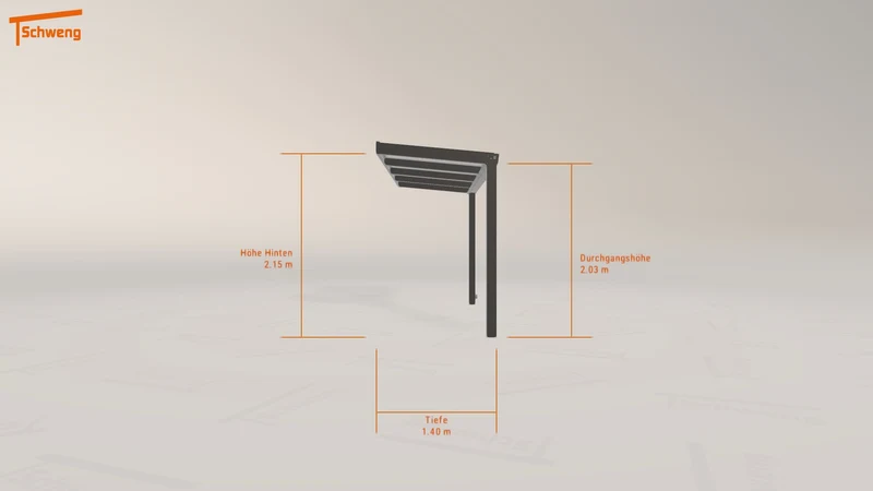 #DE Schweng Terrassenüberdachung S350 (ID mj59jw)