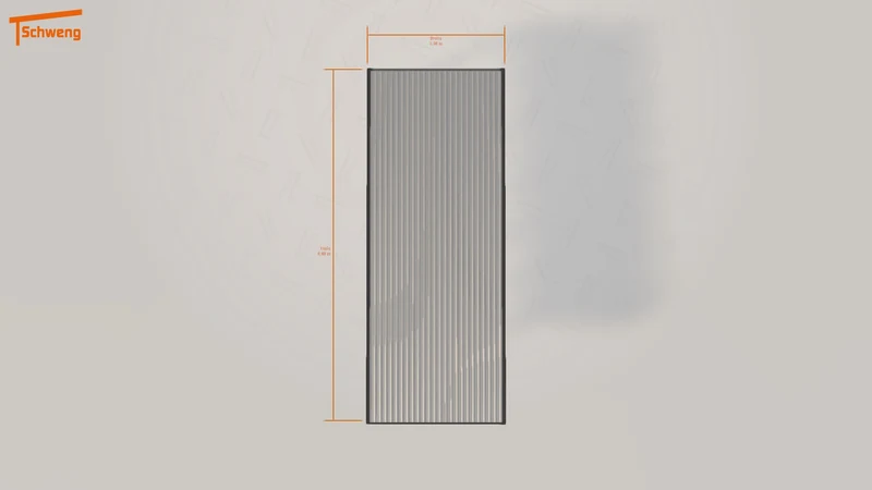 #DE Schweng Flachdachcarport C600 (ID 77q525)
