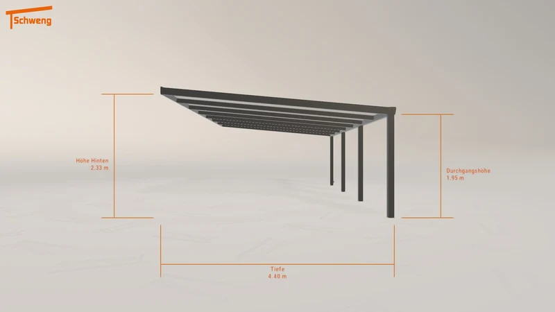 #DE Schweng Terrassenüberdachung S400 (ID 77q5p7)