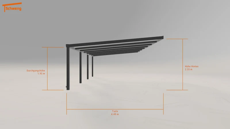#DE Schweng Terrassenüberdachung S400 (ID 77q5p7)