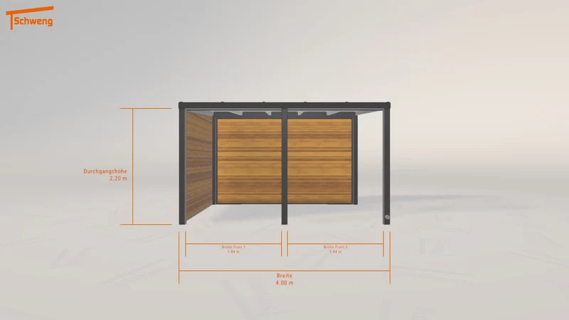 #DE Schweng Terrassenüberdachung S350 (ID w374y3)