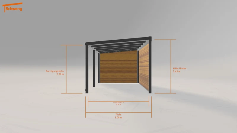 #DE Schweng Terrassenüberdachung S350 (ID w374y3)