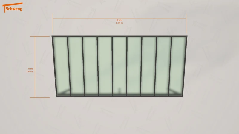#DE Schweng Terrassenüberdachung S350 (ID zbjgbg)