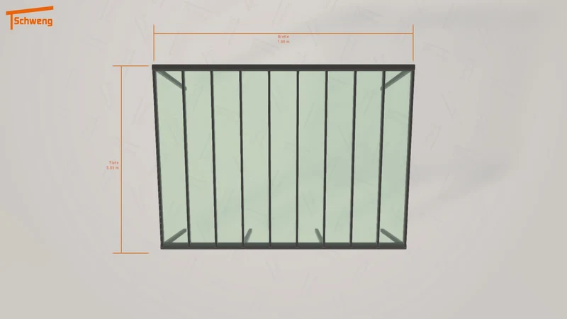 #DE Schweng Terrassenüberdachung S400 (ID 85db3d)