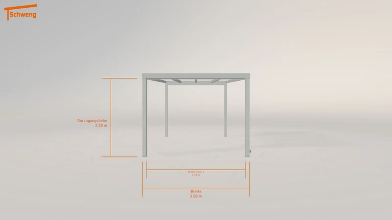 #DE Schweng Pultdachcarport S400 (ID n57j9j)
