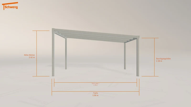 #DE Schweng Pultdachcarport S400 (ID n57j9j)