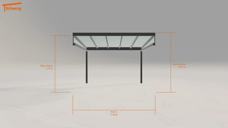 #DE Schweng Terrassenüberdachung S400 (ID yg84mz)