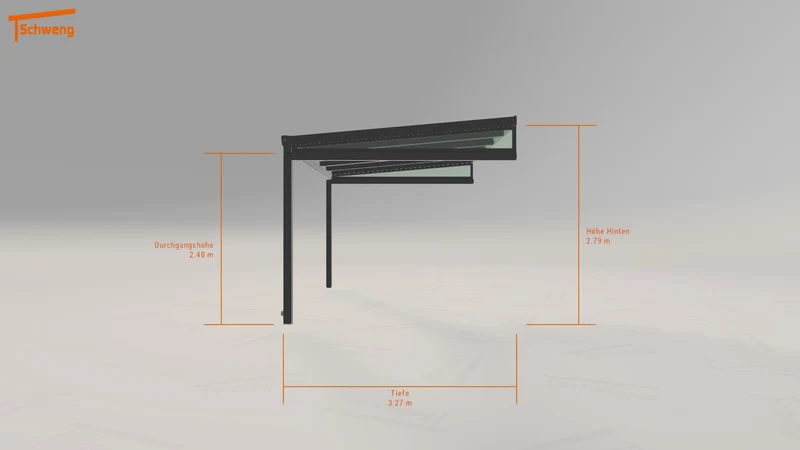 #DE Schweng Terrassenüberdachung S400 (ID yg84mz)