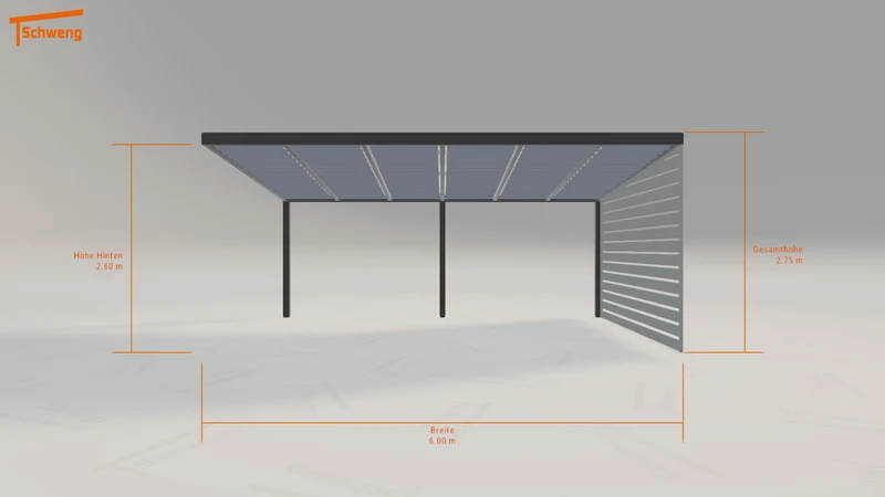 #DE Schweng Terrassenüberdachung S400 (ID n57zjw)