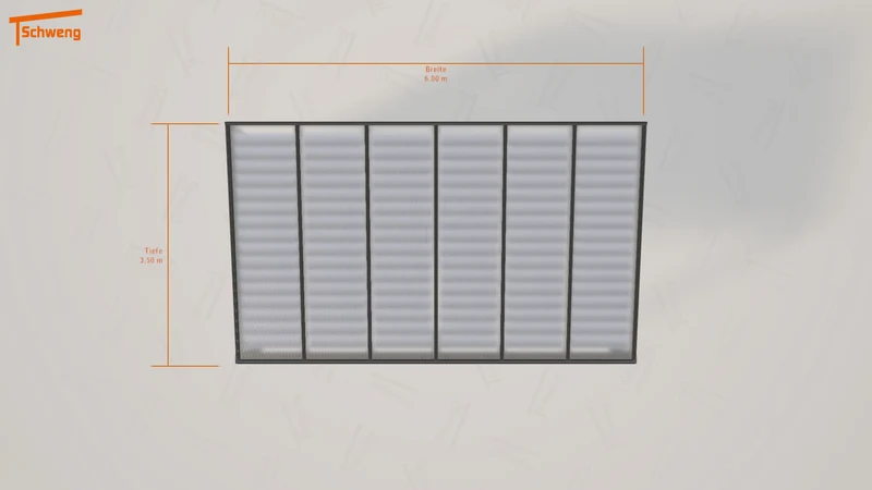 #DE Schweng Terrassenüberdachung S400 (ID n57zjw)