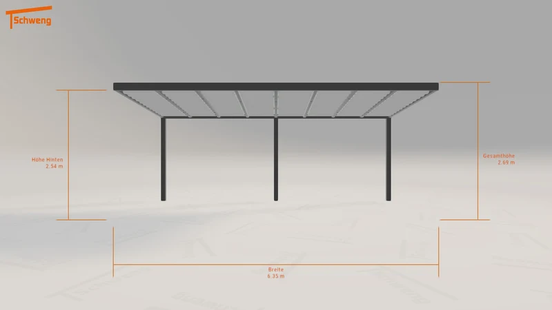 #DE Schweng Terrassenüberdachung S350 (ID mj5y8j)