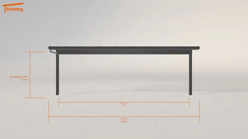 #DE Schweng Terrassenüberdachung S350 (ID dv57x3)