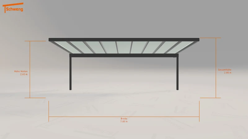 #DE Schweng Terrassenüberdachung S350 (ID dv57x3)