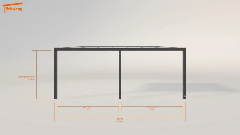 #DE Schweng Terrassenüberdachung S400 (ID qdjp4n)