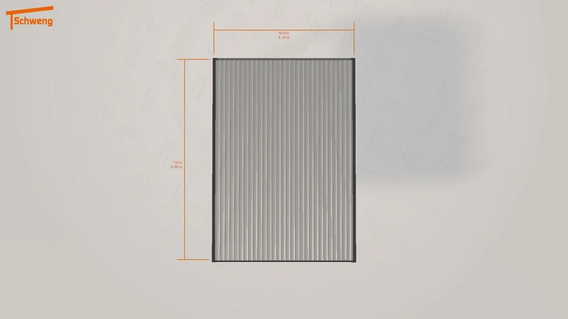 #DE Schweng Flachdachcarport C600 (ID zbj4yy)