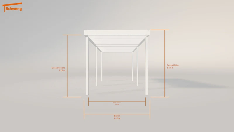 #DE Schweng Flachdachcarport C600 (ID x7x3gn)