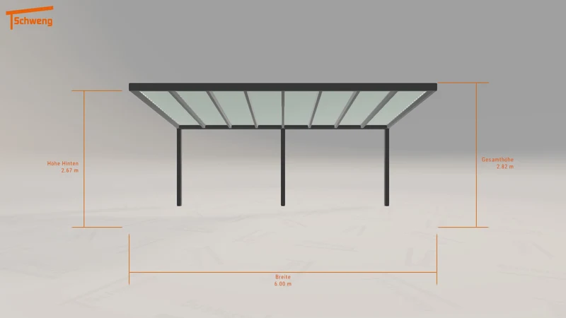 #DE Schweng Terrassenüberdachung S350 (ID v452xg)