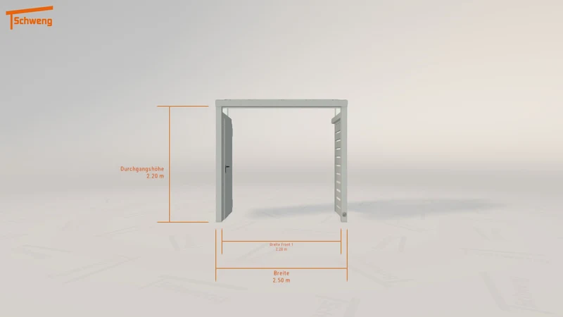 #DE Schweng Terrassenüberdachung S350 (ID zbj3zm)