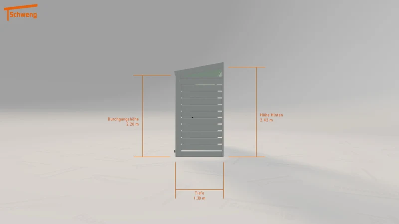 #DE Schweng Terrassenüberdachung S350 (ID zbj3zm)
