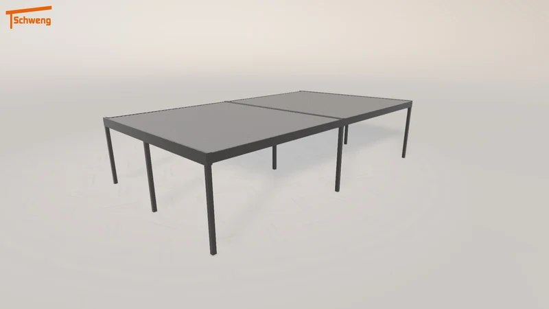 #DE Schweng Flachdachcarport C600+ (ID x7xzgy) #MTG