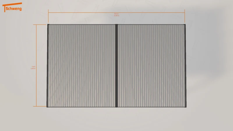 #DE Schweng Flachdachcarport C600+ (ID x7xzgy) #MTG