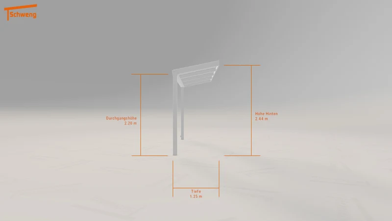 #DE Schweng Terrassenüberdachung S350 (ID qdj9zw)