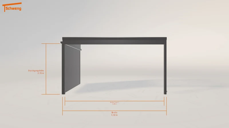#DE Schweng Terrassenüberdachung S400 (ID 5mnb2k)