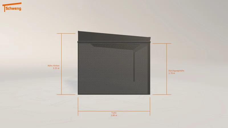 #DE Schweng Terrassenüberdachung S400 (ID 5mnb2k)