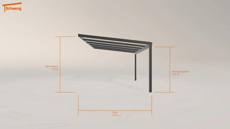 #DE Schweng Terrassenüberdachung S350 (ID mj5g49)