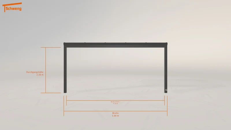 #DE Schweng Terrassenüberdachung S350 (ID dv5j9r)