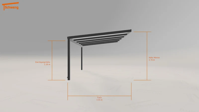 #DE Schweng Terrassenüberdachung S350 (ID dv5j9r)