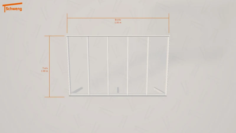 #DE Schweng Terrassenüberdachung S400 (ID n577gg)