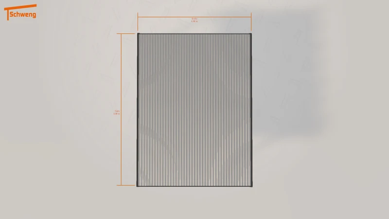 #DE Schweng Flachdachcarport C600+ (ID x7xxwg)